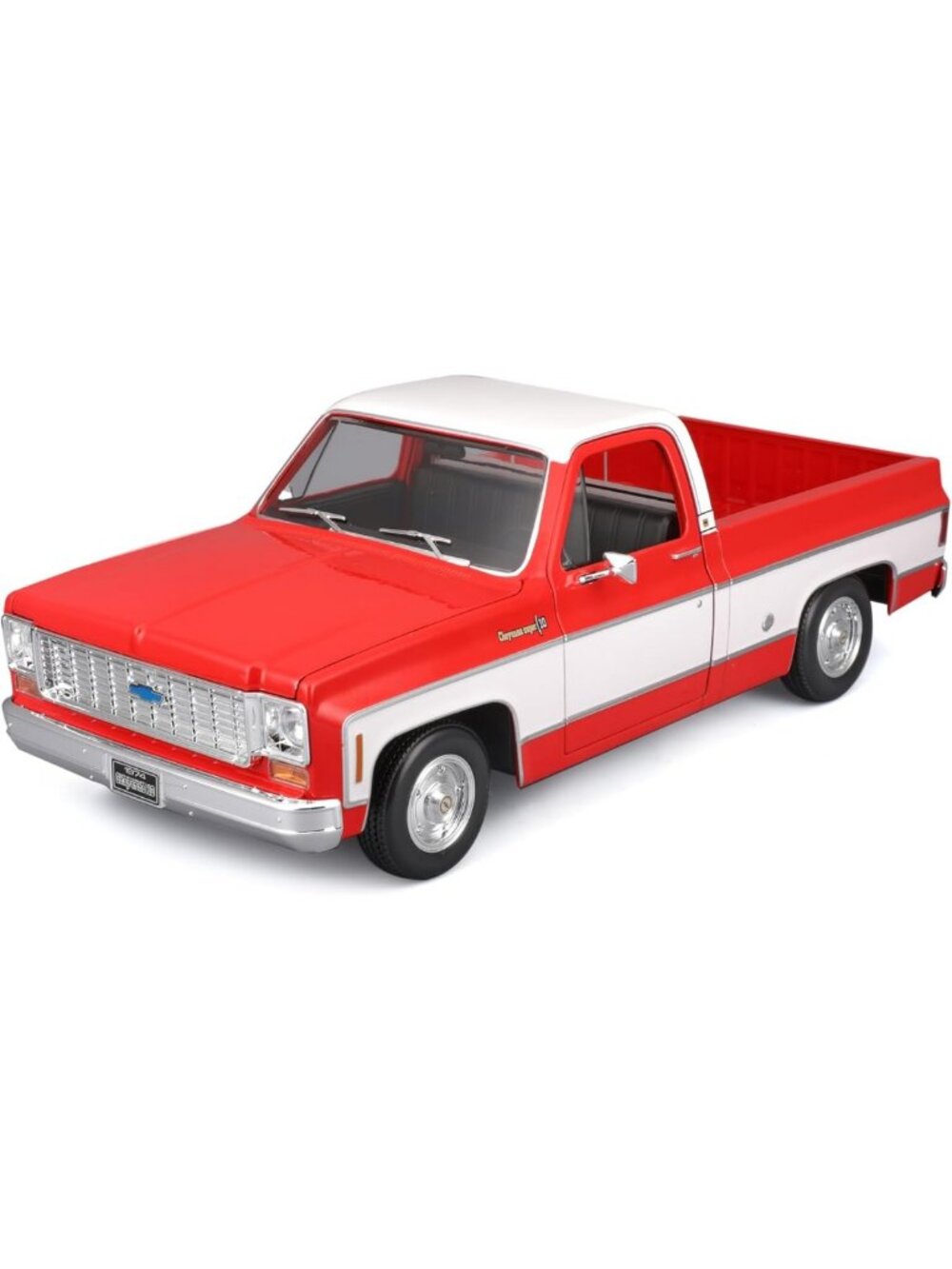 1:18 Scale Special Edition 1974 Chevrolet C10 Cheyenne Super Truck Model
